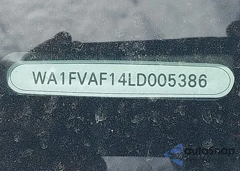 2020 Audi Q8 Prestige 55 Tfsi Quattro Tiptronic z USA, uszkodzony, nr VIN WA1FVAF14LD005386